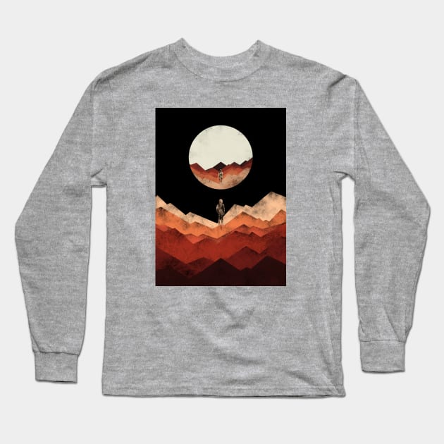 MY REFLECTION Long Sleeve T-Shirt by ALFBOCREATIVE